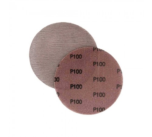 Диск шлифовальный на сетке D150 мм P100 Velcro (тип зерна – оксид алюминия) Гамматест MA100M — профессиональное автосервисное оборудование и инструменты для бизнеса