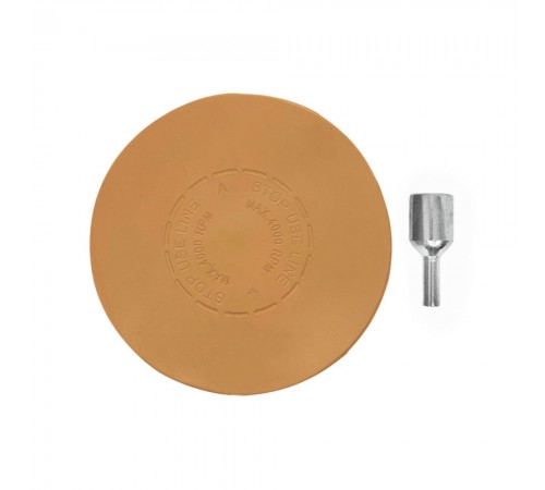 Диск 4" зачистной резиновый зубчатый (левое вращение) Гамматест GTK4003 — профессиональное автосервисное оборудование и инструменты для бизнеса