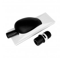 Шлифовальный блок 70х200 мм не регулируемый с липучкой под абразивный материал с пылеотводом Гамматест GTK4011