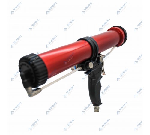 Пистолет пневматический универсальный для нанесения однокомпонентных распыляемых и не распыляемых герметиков в картриджах и тубах AH095701 — профессиональное автосервисное оборудование и инструменты для бизнеса