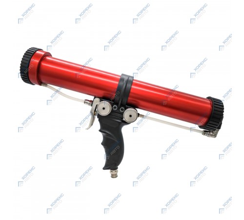 Пистолет пневматический универсальный для нанесения однокомпонентных распыляемых и не распыляемых герметиков в картриджах и тубах AH095701 — профессиональное автосервисное оборудование и инструменты для бизнеса