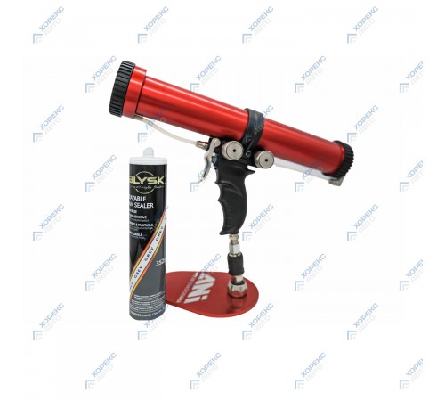 Пистолет пневматический универсальный для нанесения однокомпонентных распыляемых и не распыляемых герметиков в картриджах и тубах AH095701 — профессиональное автосервисное оборудование и инструменты для бизнеса