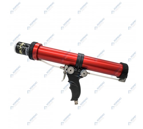 Пистолет пневматический универсальный для нанесения однокомпонентных распыляемых и не распыляемых герметиков в картриджах и тубах AH095701 — профессиональное автосервисное оборудование и инструменты для бизнеса