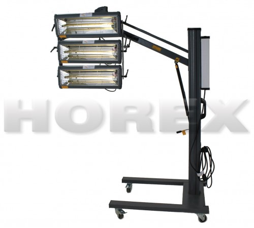 Инфракрасная коротковолновая сушильная установка для кузовного ремонта Хорекс Авто HZ 19.4.103 — профессиональное автосервисное оборудование и инструменты для бизнеса