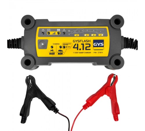 Зарядное устройство GYSFLASH 4.12 — профессиональное автосервисное оборудование и инструменты для бизнеса