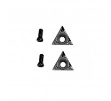 Резцы для проточки тормозных дисков (2 резца и 2 болта) Хорекс Авто HZ 18.302.3P