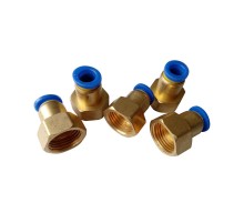 Фитинг зажимной 6 мм, 1/8" ВР GTA YPCF06-01