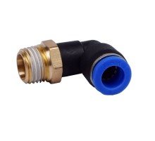 Фитинг угловой 6 мм 1/4'' НР Гамматест YPL06-02