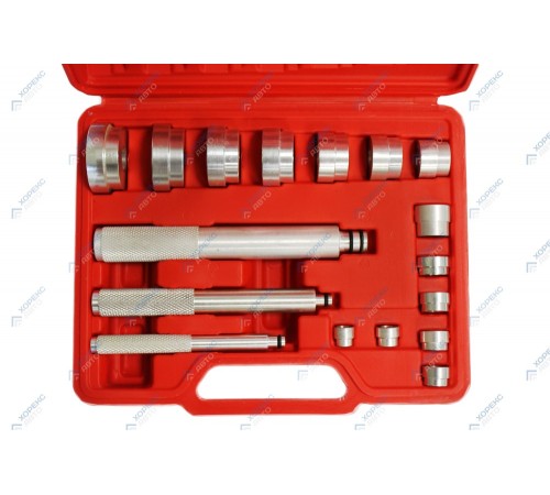 Набор оправок для установки подшипников и сальников (17 предметов) Хорекс Авто HZ 25.1.118S — профессиональное автосервисное оборудование и инструменты для бизнеса