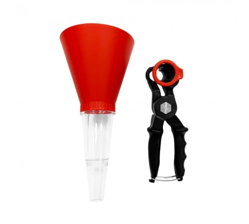 Воронка маслозаливная с держателем Хорекс Авто HZ 04.222Y — профессиональное автосервисное оборудование и инструменты для бизнеса