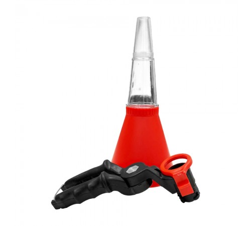 Воронка маслозаливная с держателем Хорекс Авто HZ 04.222Y — профессиональное автосервисное оборудование и инструменты для бизнеса