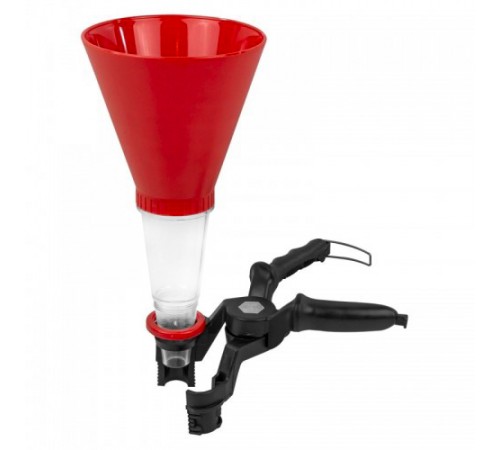 Воронка маслозаливная с держателем Хорекс Авто HZ 04.222Y — профессиональное автосервисное оборудование и инструменты для бизнеса