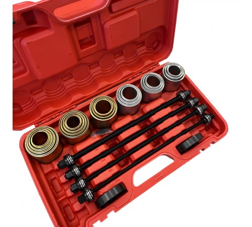 Универсальный съемник для демонтажа подшипников и сайлентблоков (27 предметов) Хорекс Авто HZ 25.1.084S — профессиональное автосервисное оборудование и инструменты для бизнеса