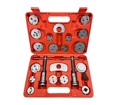 Набор приспособлений для возврата тормозных цилиндров (21 предмет) Хорекс Авто HZ 25.1.128Y — профессиональное автосервисное оборудование и инструменты для бизнеса