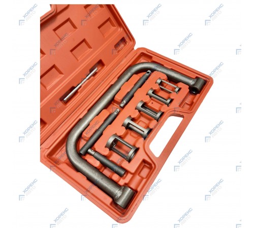 Набор инструментов для рассухаривания клапанов Хорекс Авто HZ 25.1.012S — профессиональное автосервисное оборудование и инструменты для бизнеса