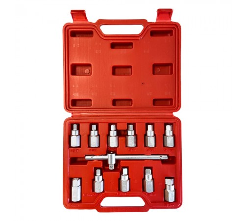 Набор приспособлений для откручивания маслосливных пробок Хорекс Авто HZ 25.1.029SK — профессиональное автосервисное оборудование и инструменты для бизнеса