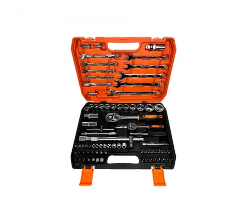 Набор головок с принадлежностями, 82 предмета ГАММАТЕСТ GT1Y134 — профессиональное автосервисное оборудование и инструменты для бизнеса