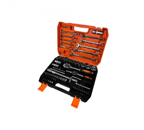 Набор головок с принадлежностями, 82 предмета ГАММАТЕСТ GT1Y134 — профессиональное автосервисное оборудование и инструменты для бизнеса