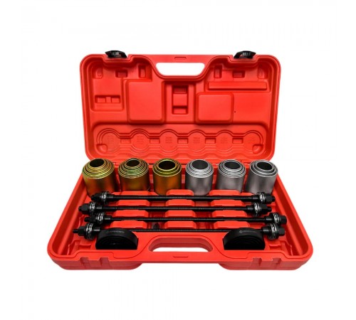 Универсальный съемник для демонтажа подшипников и сайлентблоков 26 предметов Хорекс Авто HZ 25.1.291W — профессиональное автосервисное оборудование и инструменты для бизнеса