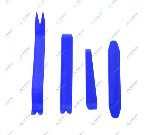 Набор для снятия внутренней обшивки автомобиля (4 предмета) Хорекс Авто HZ 25.1.133S — профессиональное автосервисное оборудование и инструменты для бизнеса