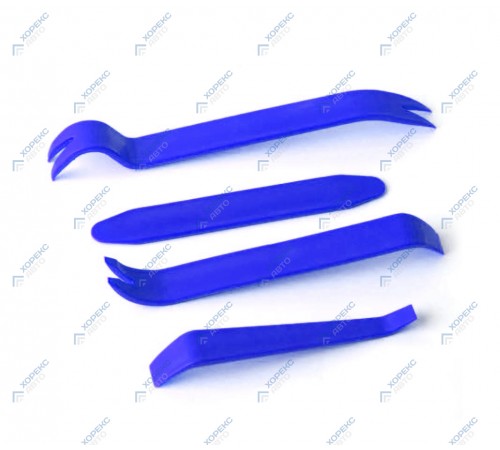 Набор для снятия внутренней обшивки автомобиля (4 предмета) Хорекс Авто HZ 25.1.133S — профессиональное автосервисное оборудование и инструменты для бизнеса