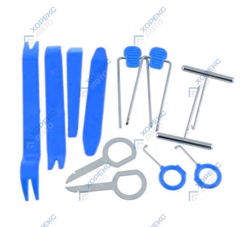 Набор для снятия внутренней обшивки автомобиля (12 предметов) Хорекс Авто HZ 25.1.181S — профессиональное автосервисное оборудование и инструменты для бизнеса