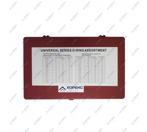 Комплект универсальных уплотнительных колец метрических (419 предметов) Хорекс Авто HZ 29.1.006S — профессиональное автосервисное оборудование и инструменты для бизнеса