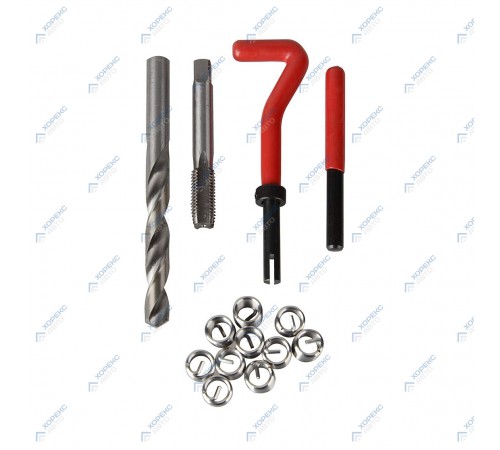 Набор восстановления резьбы M6х1.0 Хорекс Авто HZ 25.1.138S — профессиональное автосервисное оборудование и инструменты для бизнеса