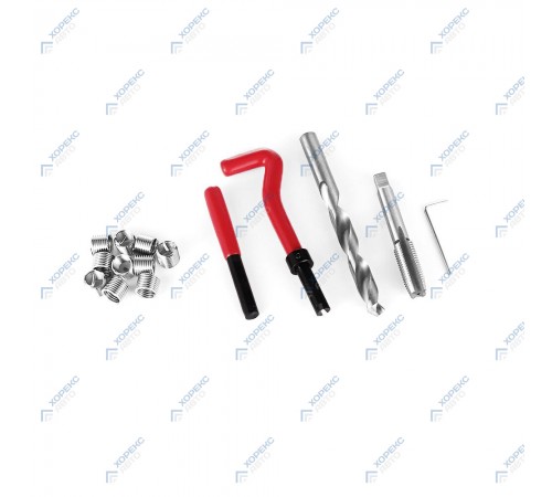 Набор восстановления резьбы M6х1.0 Хорекс Авто HZ 25.1.138S — профессиональное автосервисное оборудование и инструменты для бизнеса