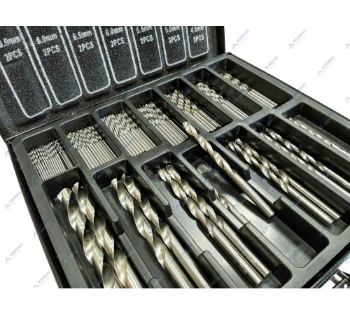 Набор приспособлений для изготовления отверстий (99 предметов) Хорекс Авто HZ 31.1.007S — профессиональное автосервисное оборудование и инструменты для бизнеса