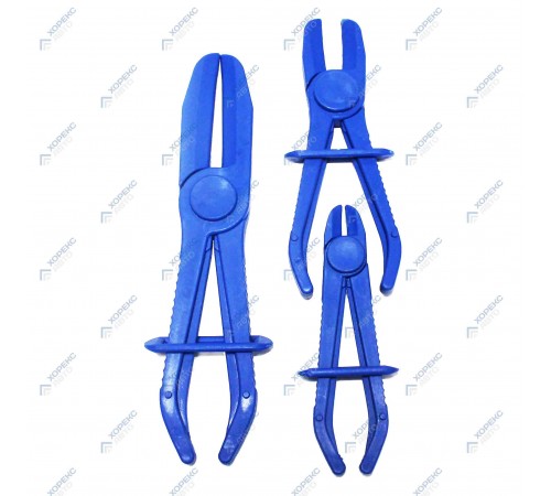 Набор зажимов для патрубков и шлангов (3 предмета) Хорекс Авто HZ 25.1.063W — профессиональное автосервисное оборудование и инструменты для бизнеса