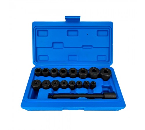 Комплект приспособлений для центровки сцепления 17 предметов Хорекс Авто HZ 25.1.095S — профессиональное автосервисное оборудование и инструменты для бизнеса