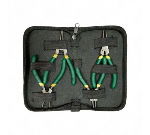 Набор съемников стопорных колец 6" (4 предмета) Хорекс Авто HZ 25.1.149S — профессиональное автосервисное оборудование и инструменты для бизнеса