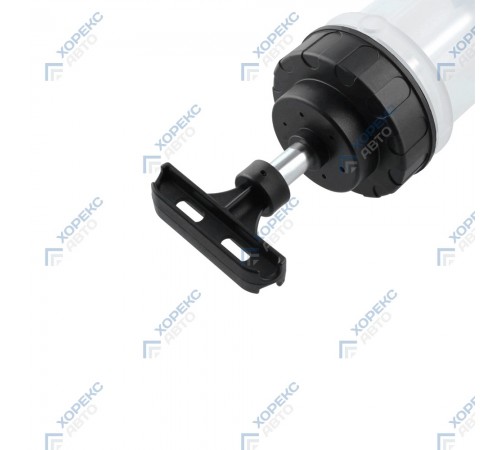 Шприц для отсоса и нагнетания масла 1.5 литра с набором переходников Хорекс Авто HZ 04.215S — профессиональное автосервисное оборудование и инструменты для бизнеса