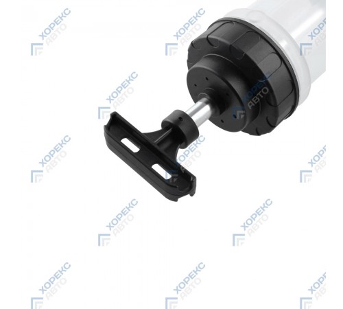 Шприц для отсоса и нагнетания масла 1.5 литра с набором переходников Хорекс Авто HZ 04.216S — профессиональное автосервисное оборудование и инструменты для бизнеса