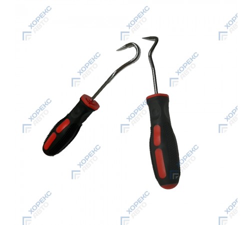 Набор крючков для демонтажа уплотнительных колец и сальников (2 предмета) Хорекс Авто HZ 25.1.177S — профессиональное автосервисное оборудование и инструменты для бизнеса