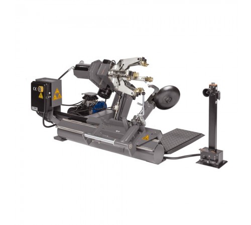 Установка шиномонтажного станка Bright для грузовых автомобилей