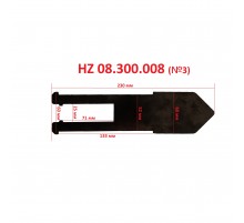 Проставки металлические под салазки для шиномонтажного стенда LC889N Хорекс Авто HZ 08.300.008