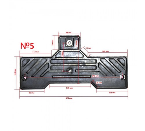 Накладка резиновая на отжим борта шины Хорекс Авто HZ 08.300.124 — профессиональное автосервисное оборудование и инструменты для бизнеса