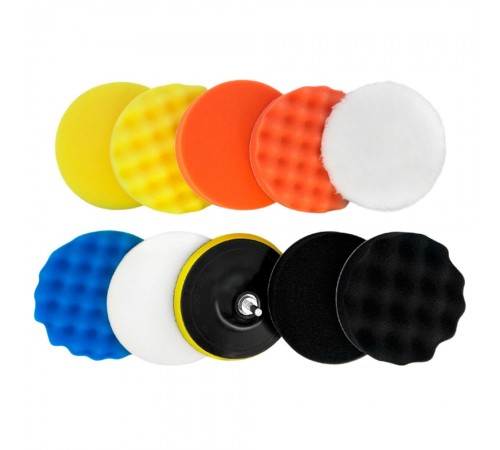 Полировальный набор 150 мм ГАММАТЕСТ GTK4066 — профессиональное автосервисное оборудование и инструменты для бизнеса